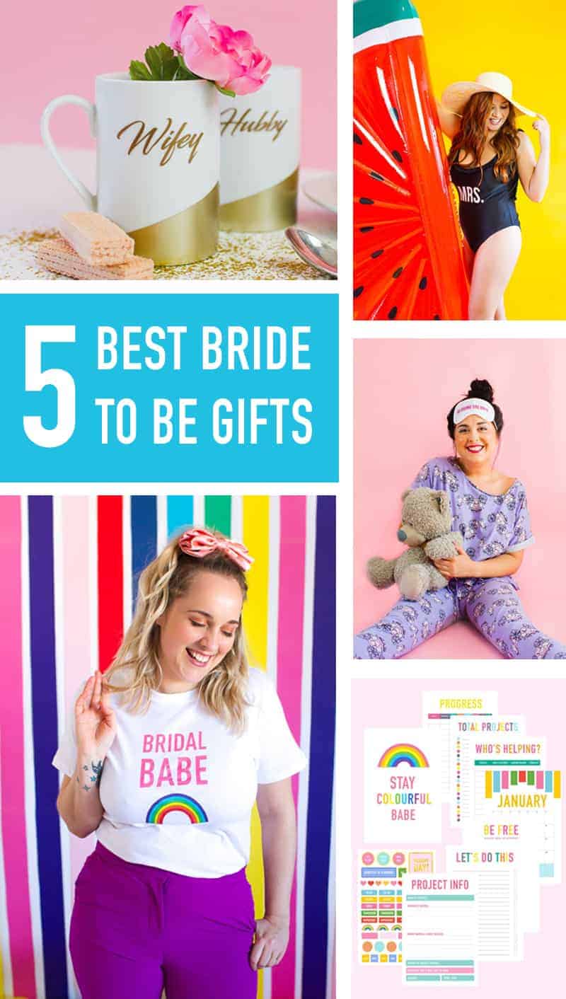 5 BEST GIFTS FOR A BRIDE TO BE